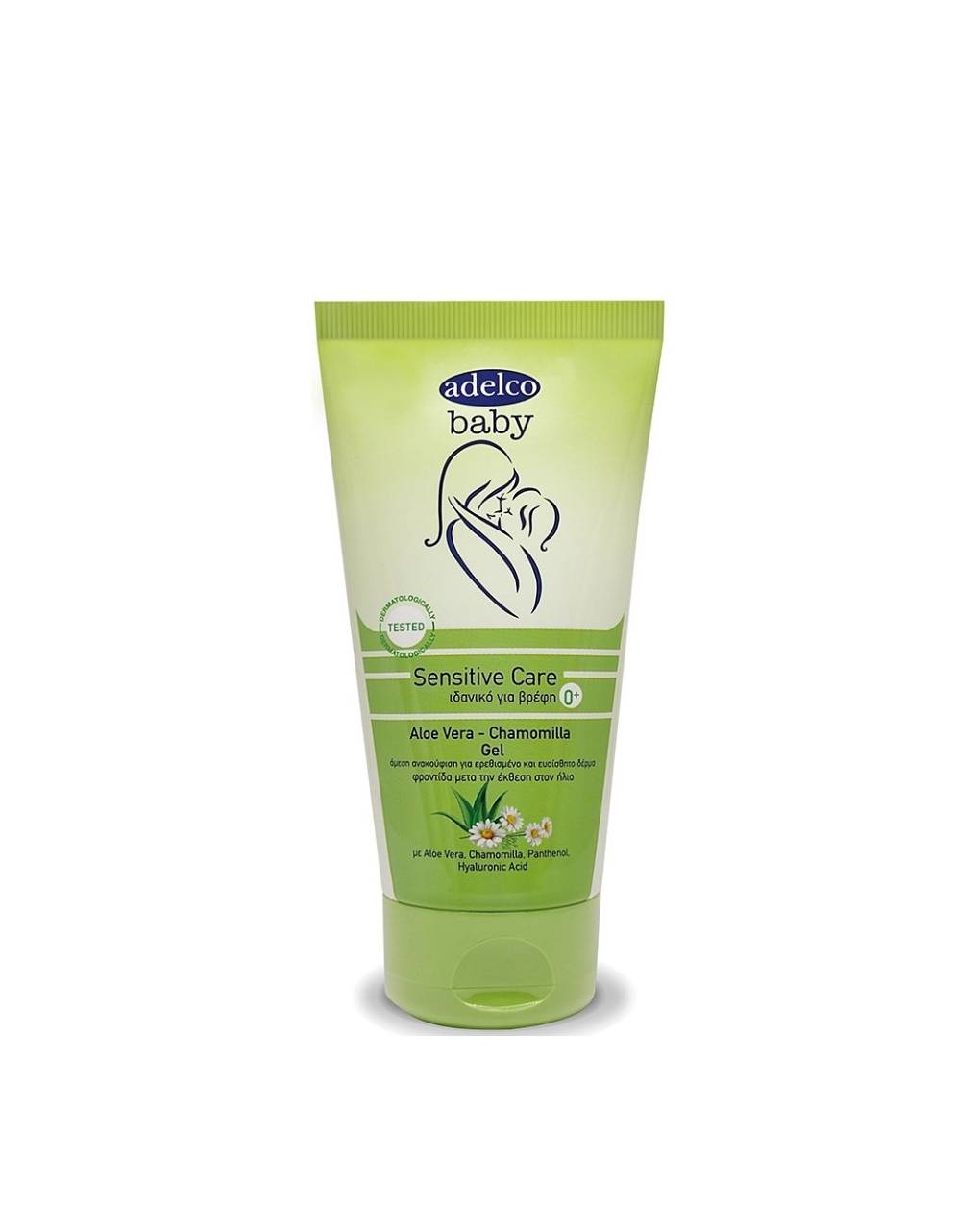 Adelco baby sensitive care aloe vera - chamomilla gel 150ml - ADELCO BABY SENSITIVE CARE