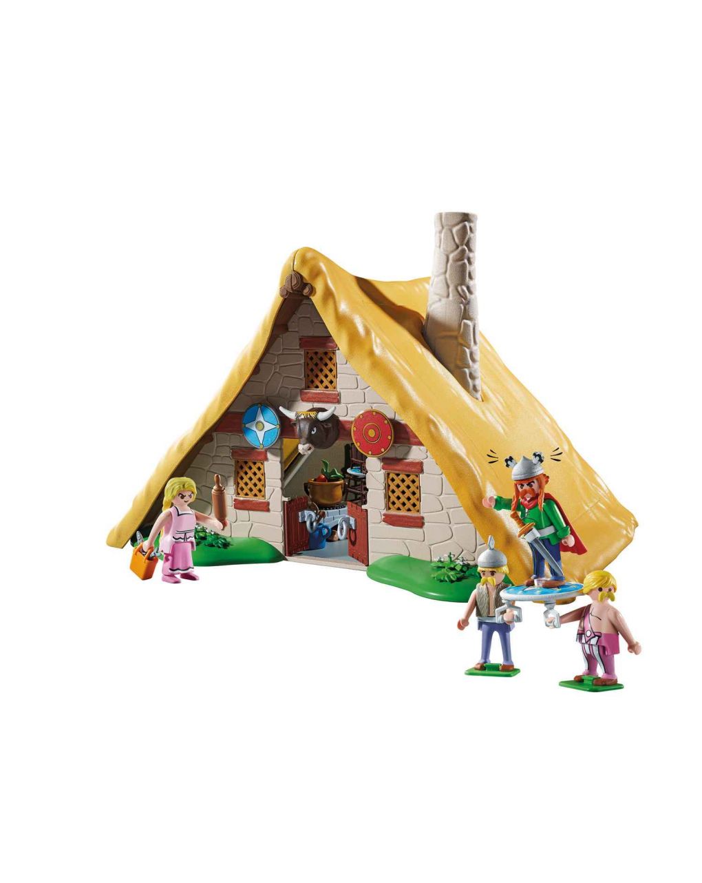 Playmobil asterix : η καλύβα του αρχηγού μαζεστίξ 70932 - PLAYMOBIL : ASTERIX