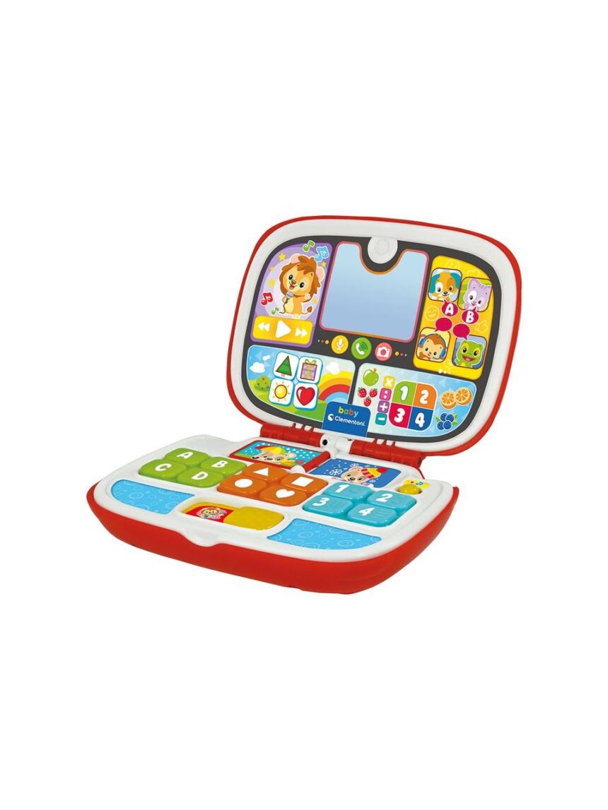 Baby clementoni βρεφικό εκπαιδευτικό baby laptop για 9-36 μηνών 1000-63375 - BABY CLEMENTONI