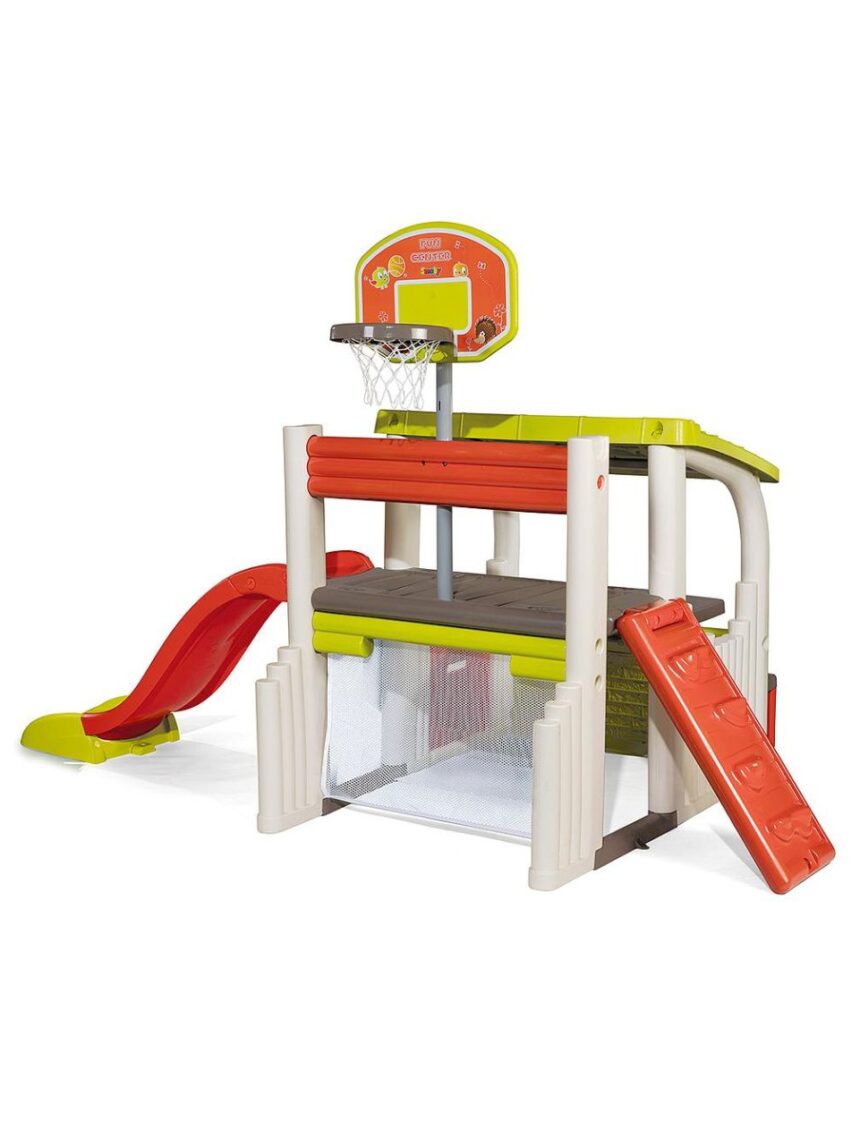 Smoby σπιτάκι - παιδότοπος fun center 840203 - Smoby