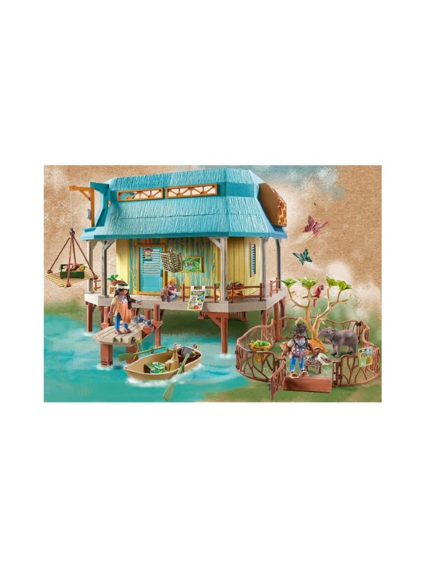 Playmobil wiltopia σταθμός περίθαλψης άγριων ζώων 71007 - PLAYMOBIL : WILTOPIA