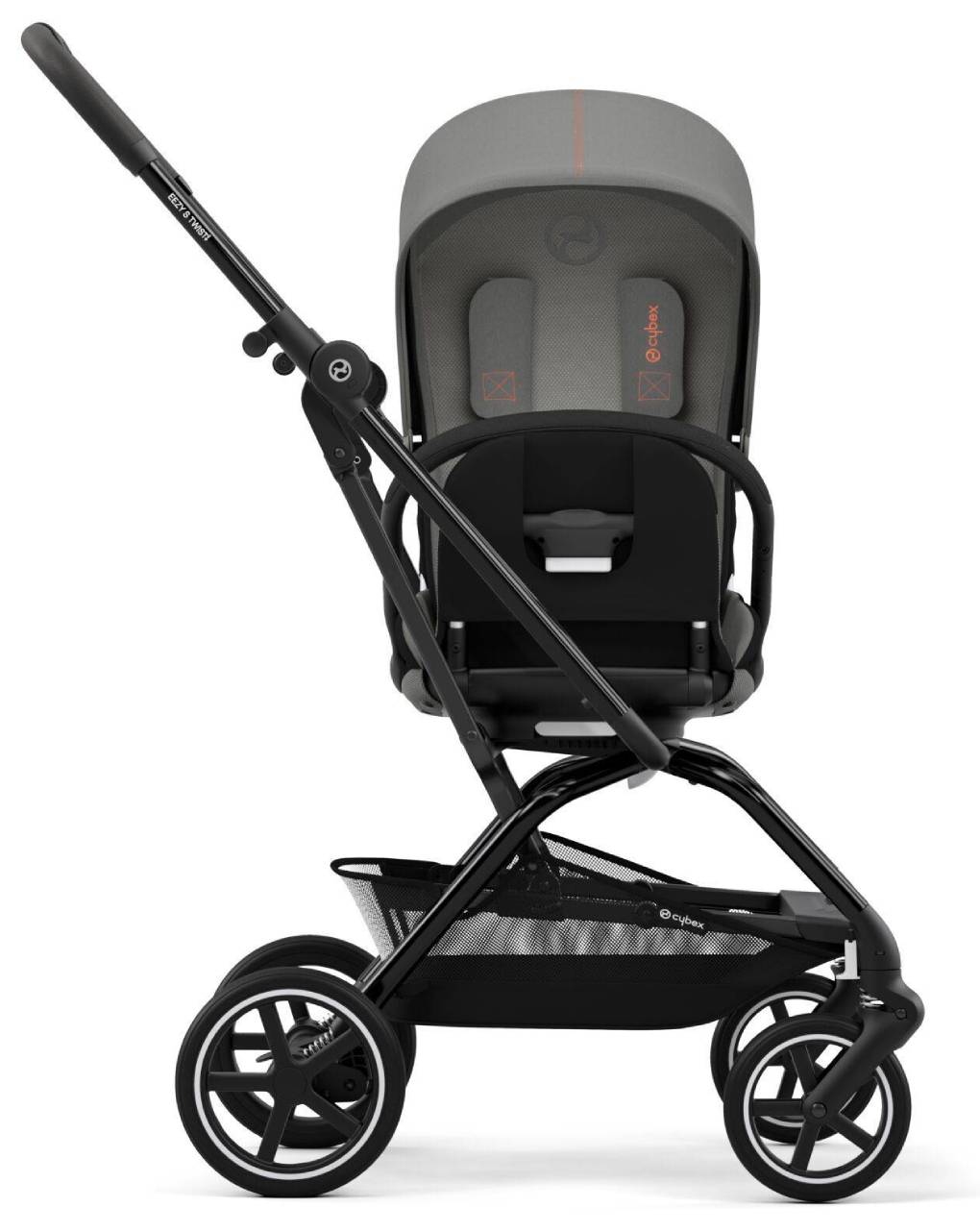 Cybex καρότσι περιπάτου eezy s twist plus 2 μαύρο - lava grey - Cybex