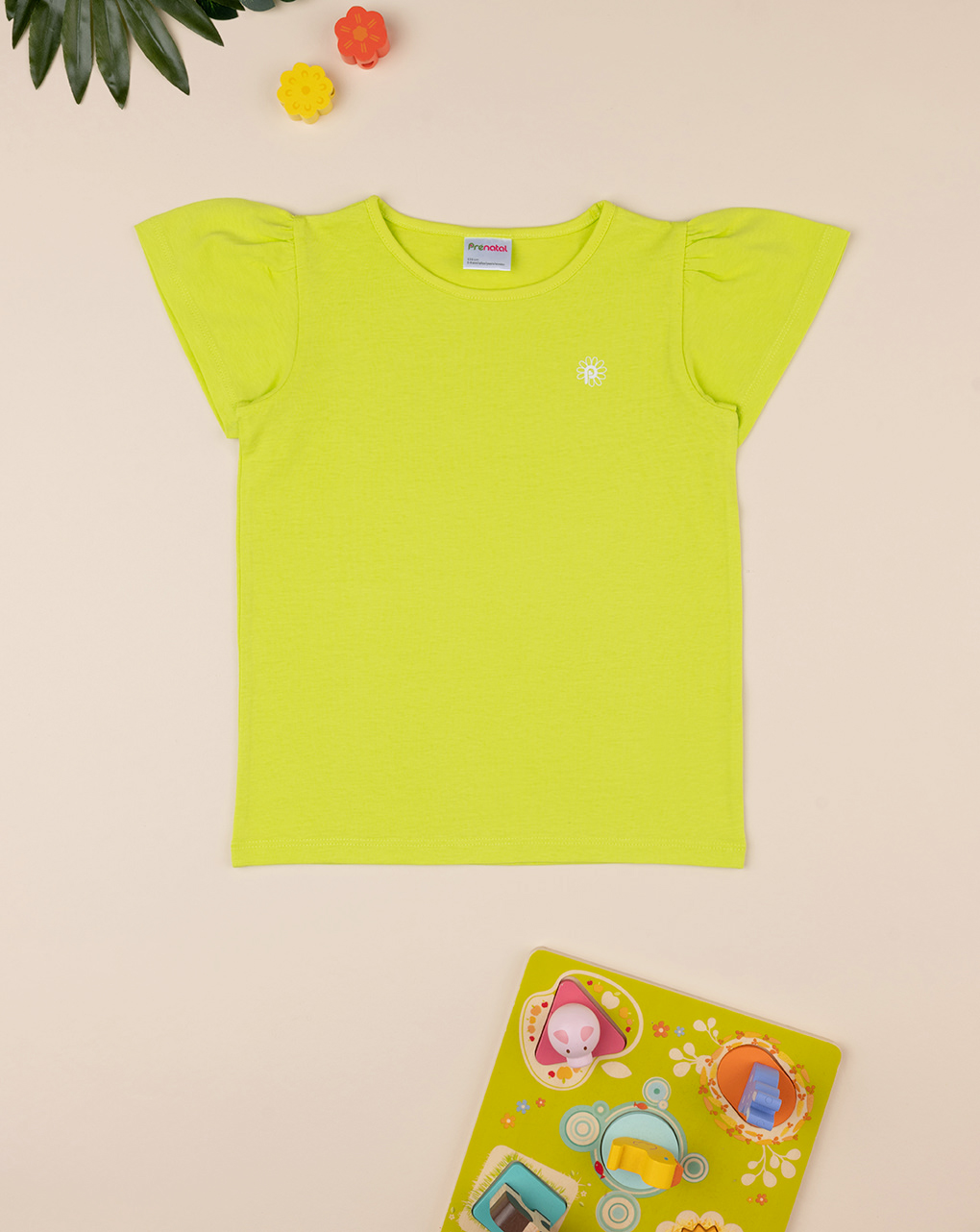 παιδικό t-shirt λαχανί p για κορίτσι - Prénatal