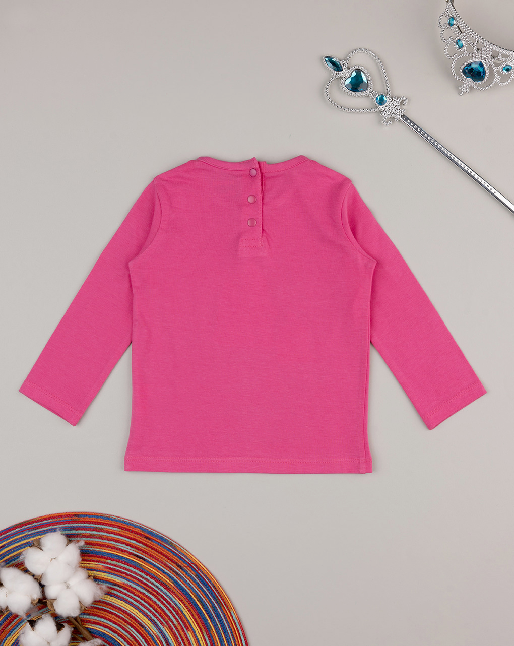 βρεφική μπλούζα φούξια με μονόκερους για κορίτσι - Prénatal