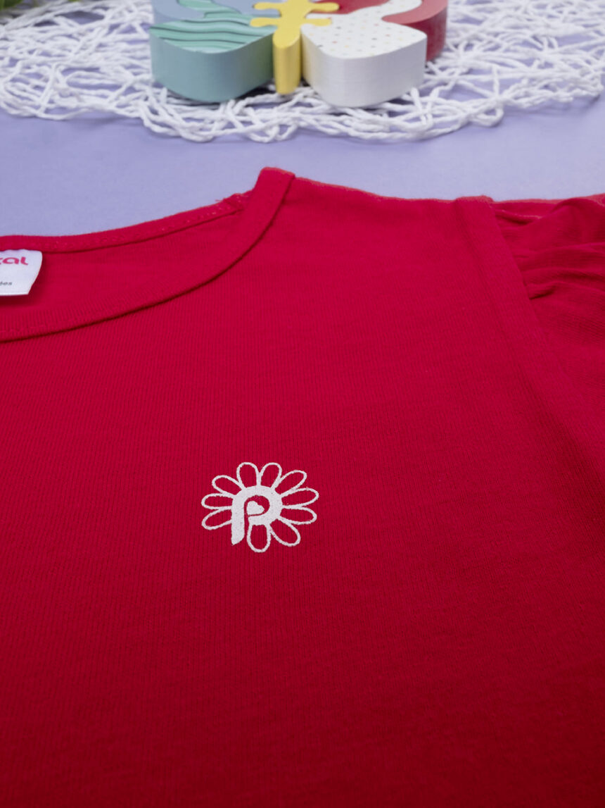 παιδικό t-shirt κόκκινο p για κορίτσι - Prénatal