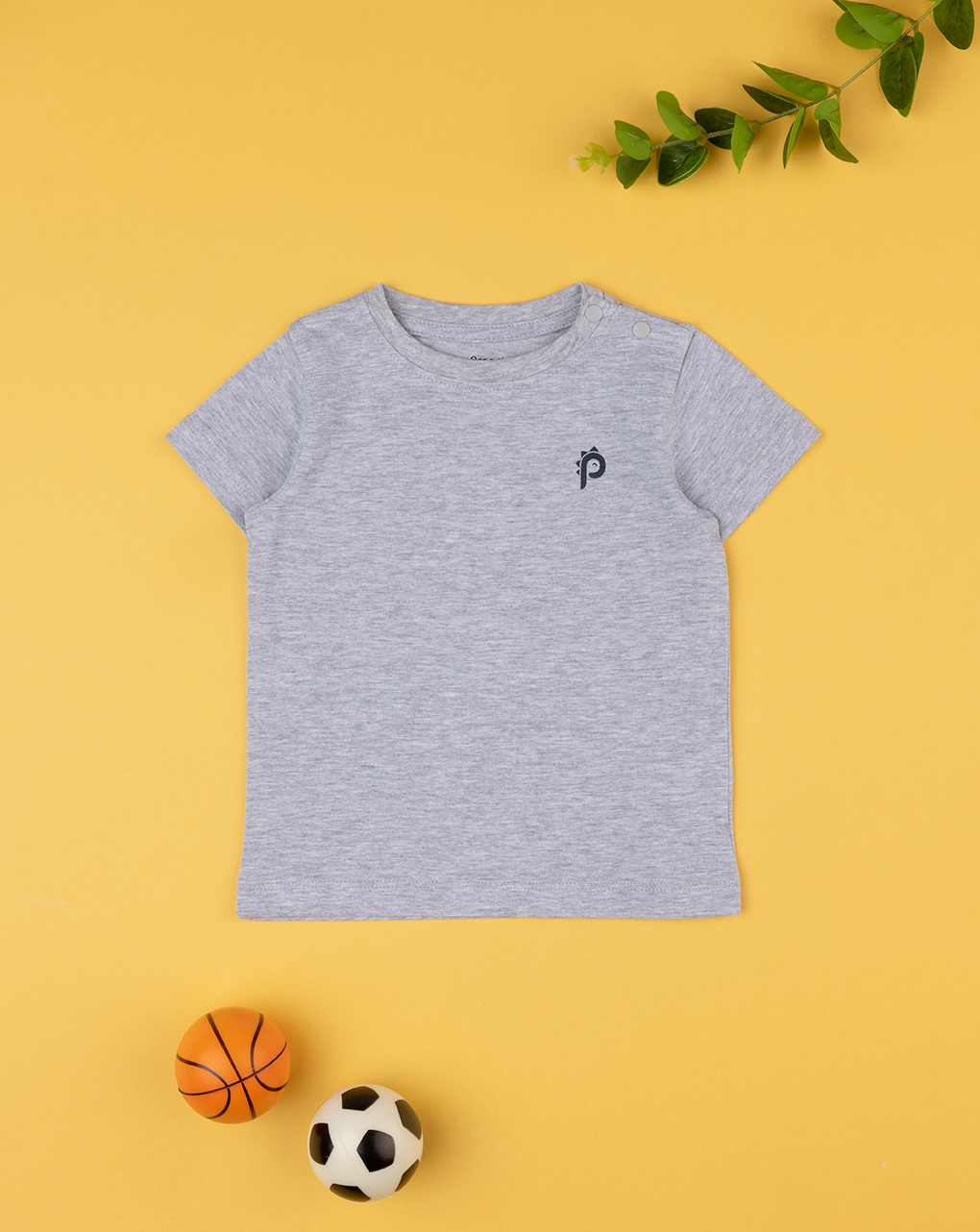 βρεφικό t-shirt γκρι p για αγόρι - Prénatal