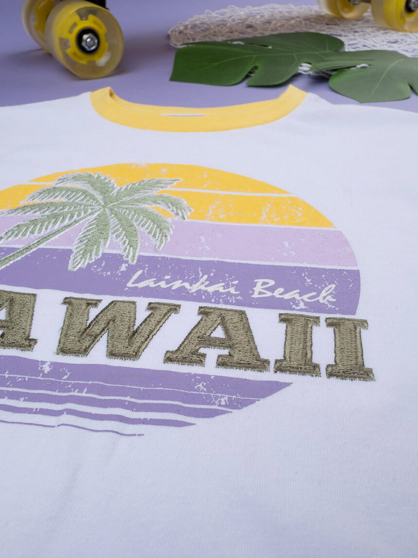 παιδικό σετ t-shirt και σορτσάκι hawaii για αγόρι - Prénatal