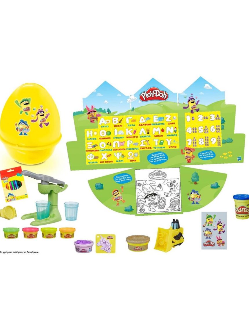 Play-doh σετ παιχνιδιού πλαστικό αυγό d1431 - Play-Doh