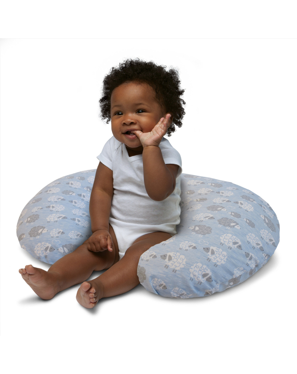 Chicco μαξιλάρι θηλασμού boppy 3 σε 1 soft sheep - Chicco