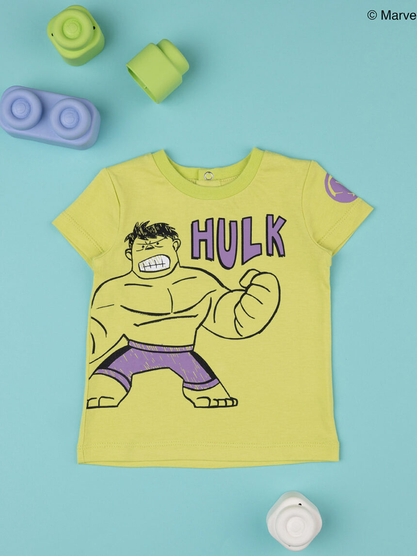 βρεφικό t-shirt λαχανί με το hulk για αγόρι - Prénatal