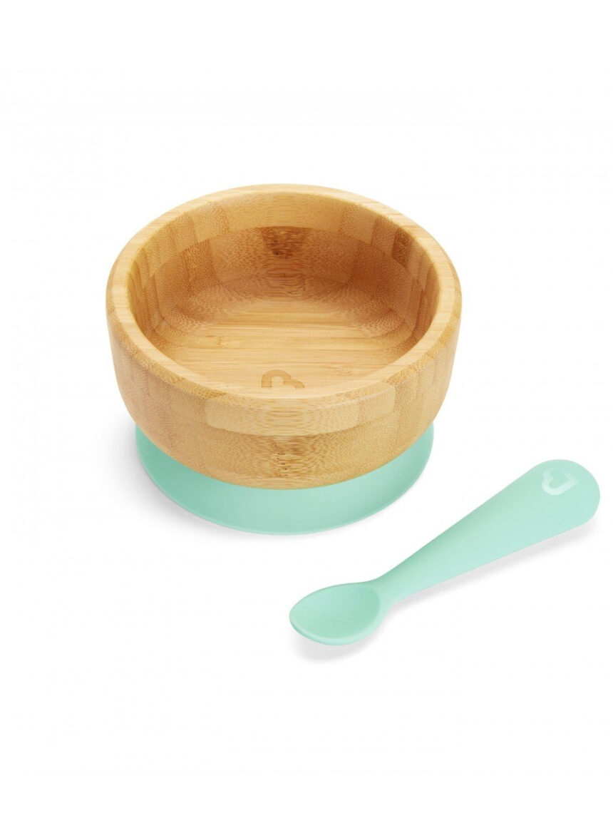 Munchkin bambou set bowl and spoon 1 τεμ - Munchkin