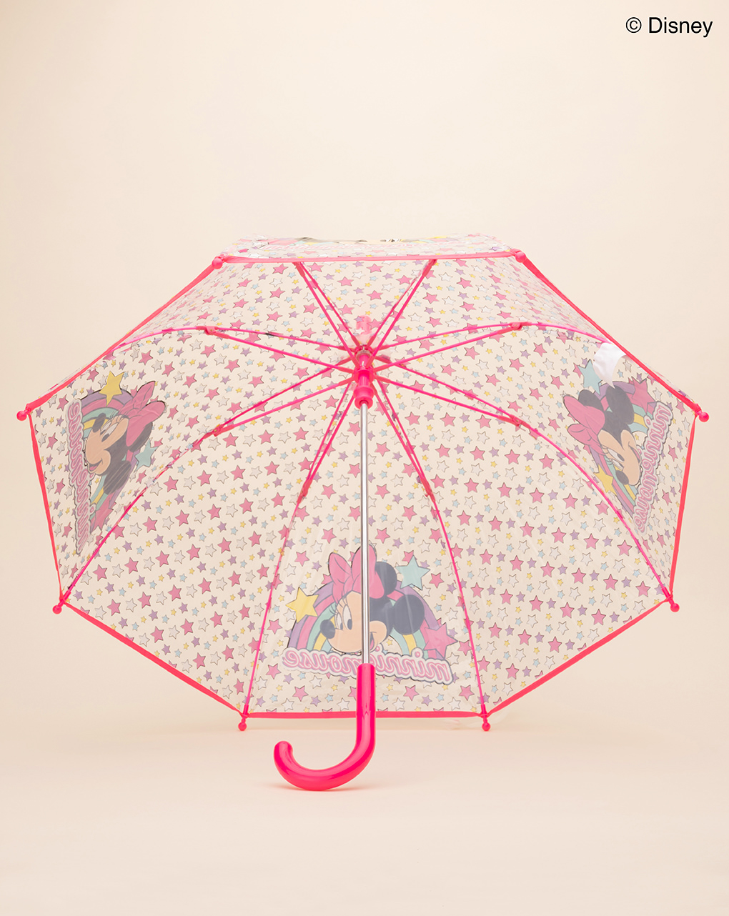 παιδική ομπρέλα διαφανής με τη minnie για κορίτσι - Disney