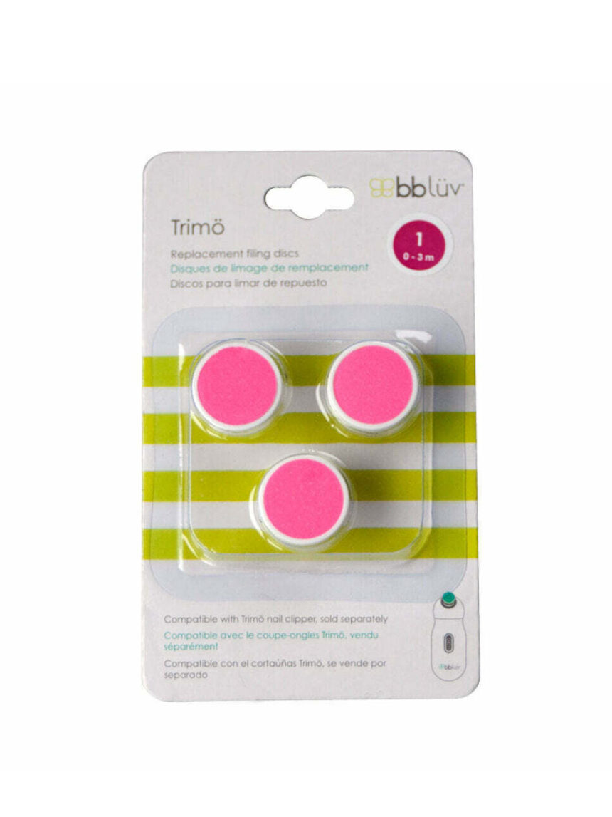 Bbluv βρεφικές λίμες trimo replacement filing discs step 1 (0-6m) 3 τμχ - Bbluv