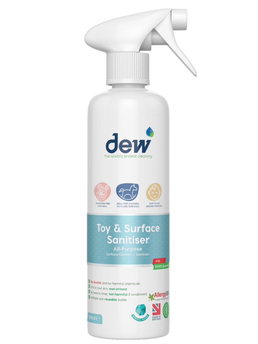 Dew καθαριστικό-απολυμαντικό παιχνιδιών, χωρίς τοξικά χημικά, 500ml eco/1100900359 - Dew