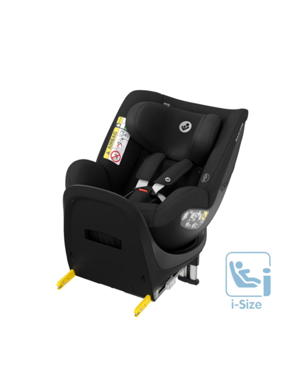 Maxi cosi κάθισμα αυτοκινήτου mica eco i-size περιστροφή 360°authentic black