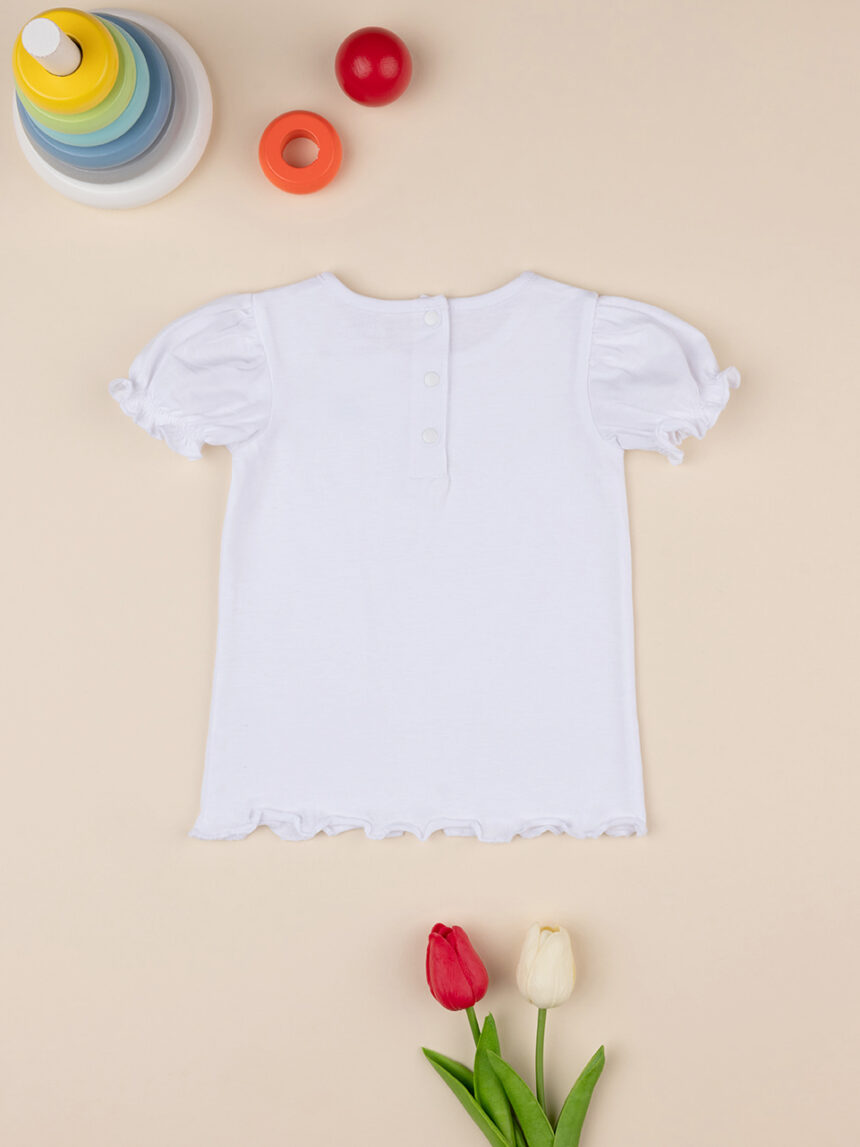 βρεφικό t-shirt λευκό p για κορίτσι - Prénatal