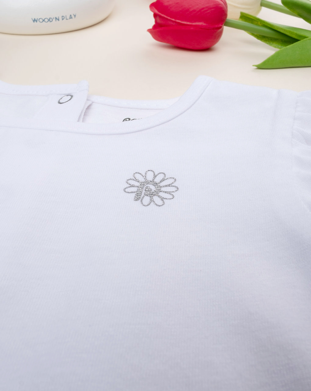 βρεφικό t-shirt λευκό p για κορίτσι - Prénatal