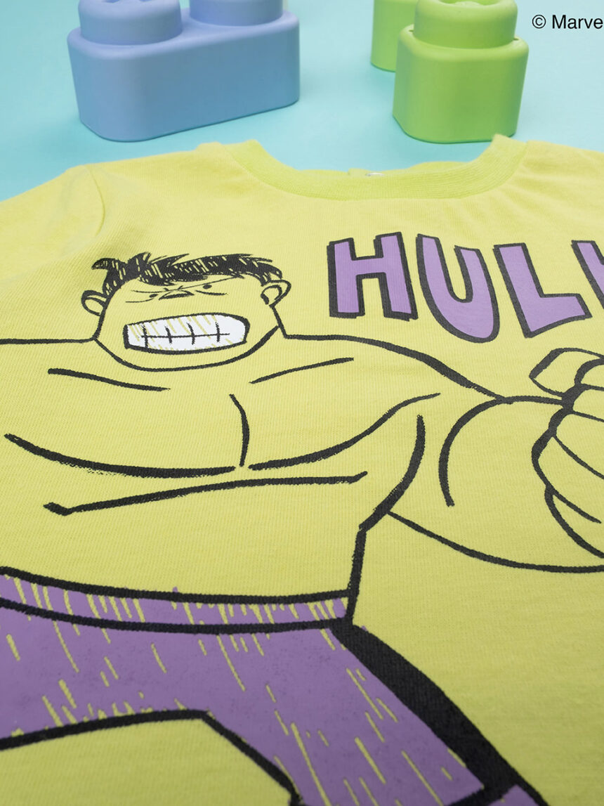 βρεφικό t-shirt λαχανί με το hulk για αγόρι - Prénatal