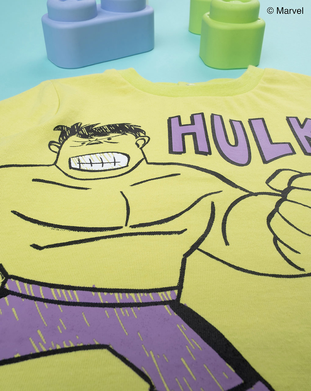 βρεφικό t-shirt λαχανί με το hulk για αγόρι - Prénatal