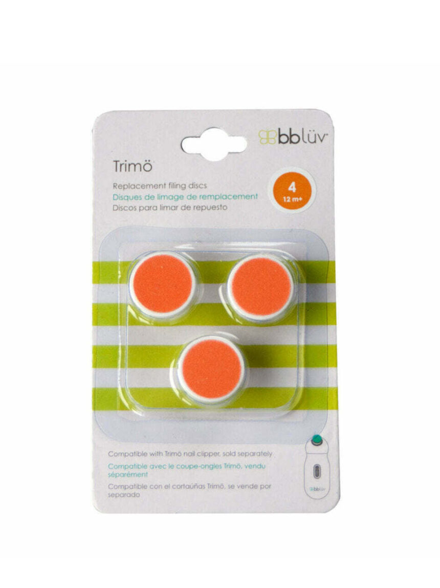 Bbluv βρεφικές λίμες trimo replacement filing discs step 4 (12m +) 3 τμχ - Bbluv