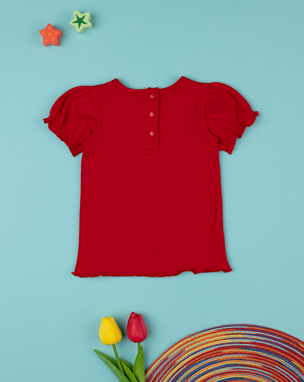 βρεφικό t-shirt κόκκινο p για κορίτσι - Prénatal