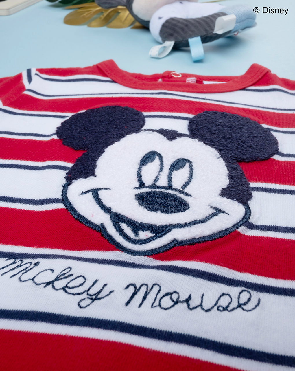 βρεφικό σετ t-shirt και σορτσάκι με το mickey για αγόρι - Prénatal