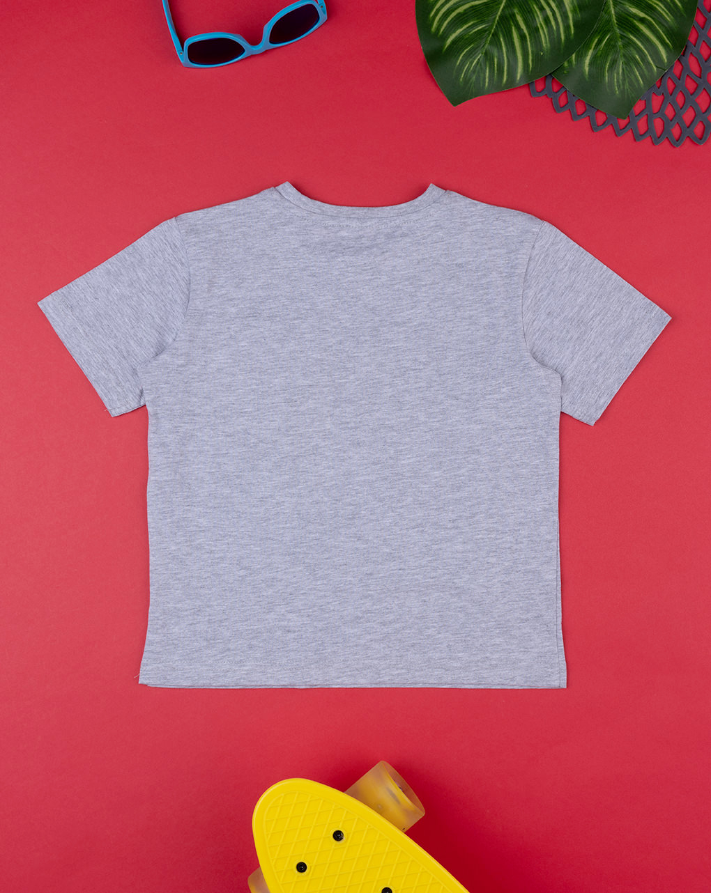 παιδικό t-shirt γκρι good vibes για αγόρι - Prénatal