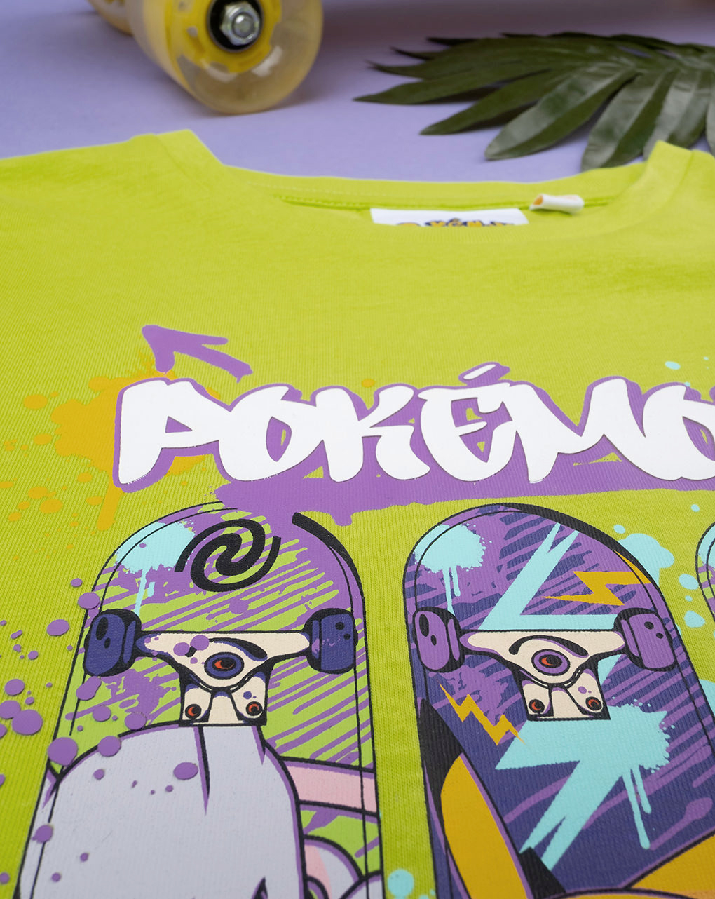 παιδικό t-shirt λαχανί pokémon για αγόρι - Prénatal