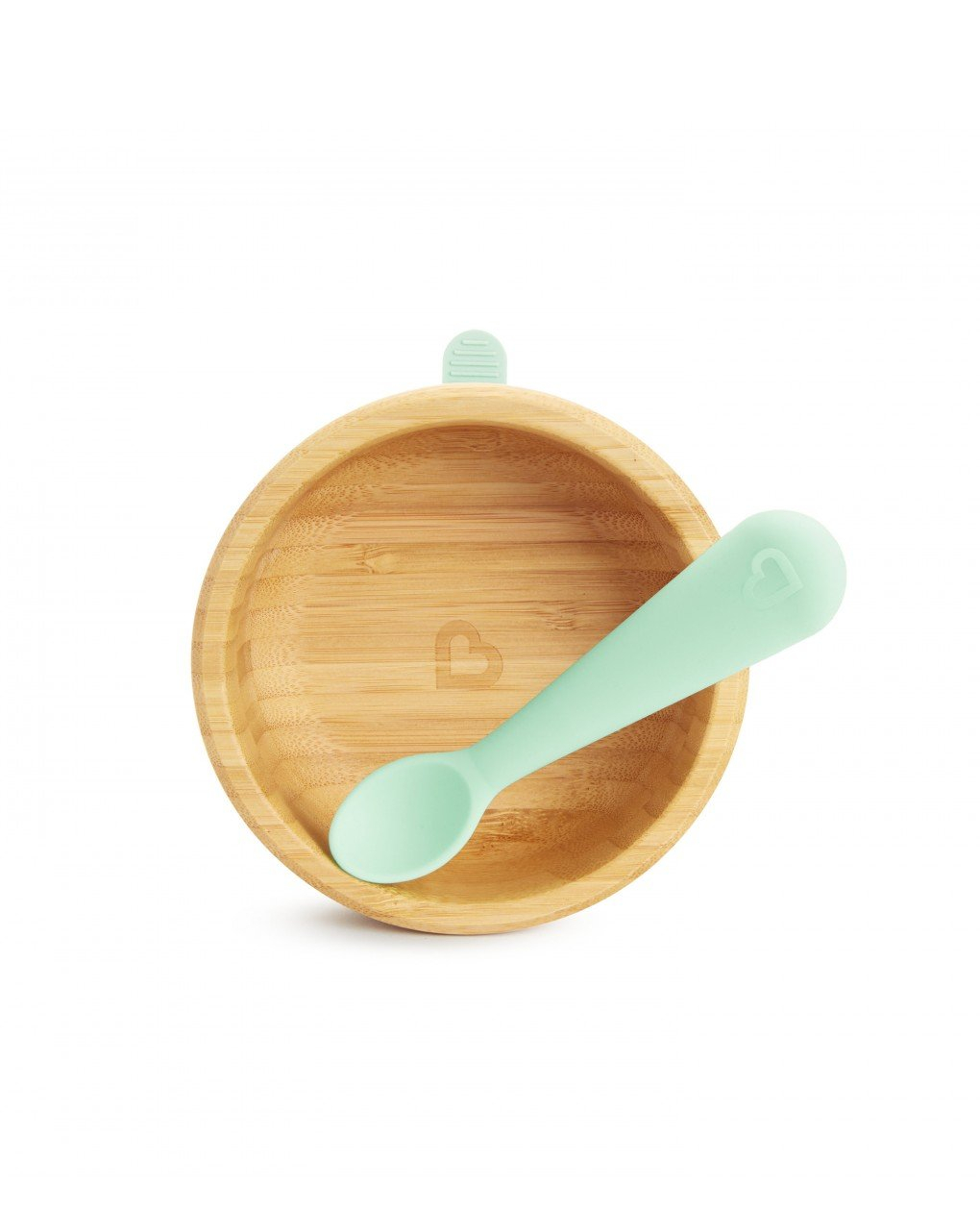Munchkin bambou set bowl and spoon 1 τεμ