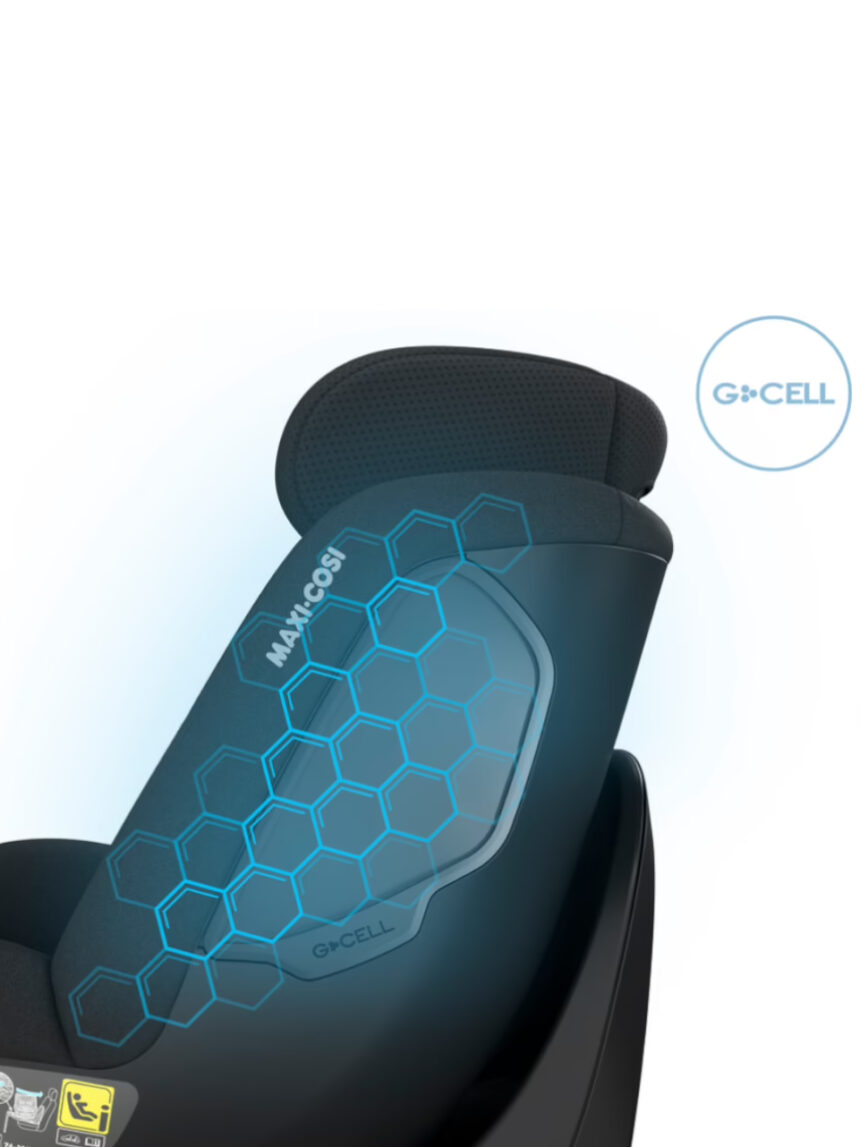 Maxi cosi κάθισμα αυτοκινήτου mica eco i-size περιστροφή 360°authentic black - Maxi-Cosi