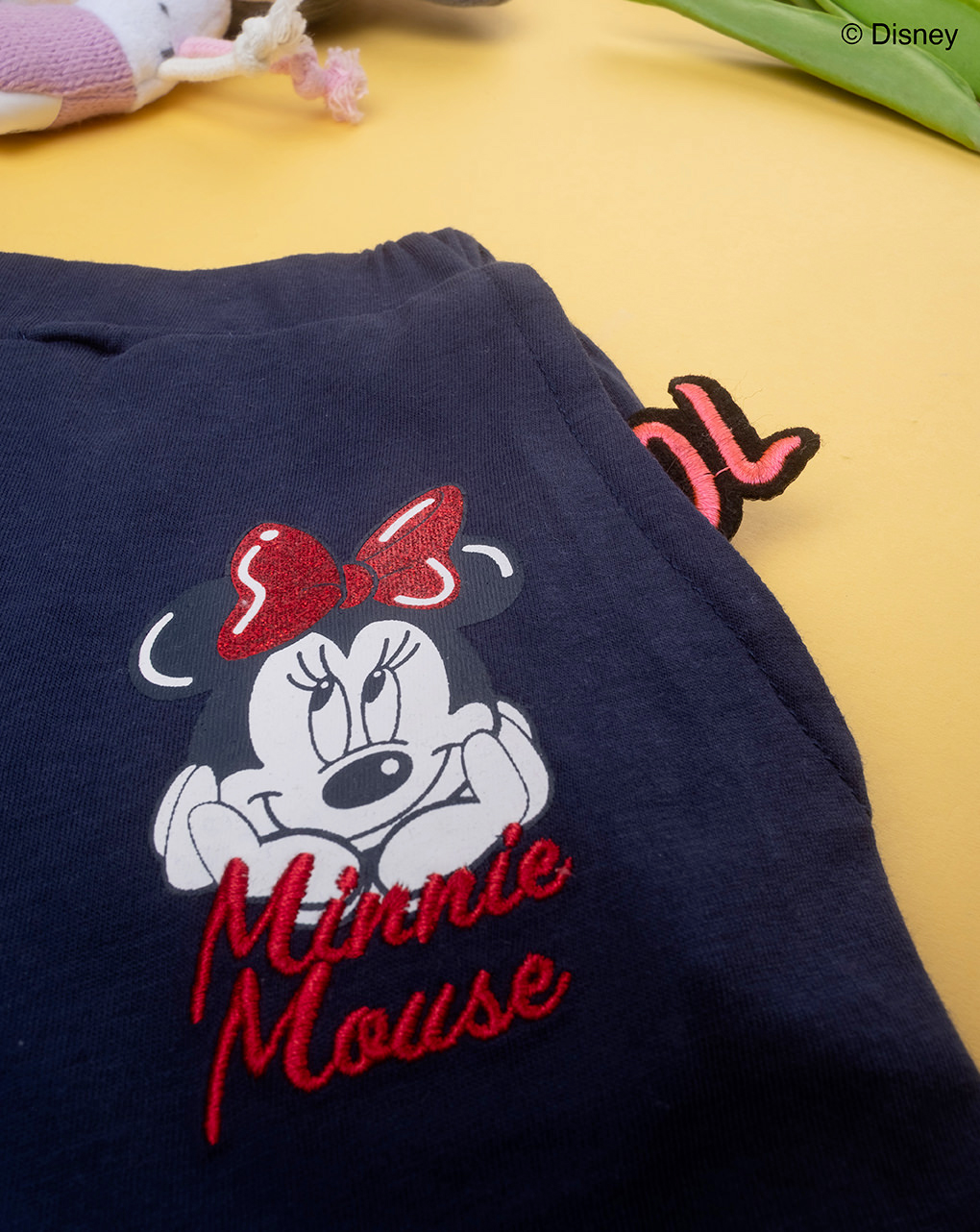 παιδικό σετ t-shirt και σορτσάκι με τη minnie για κορίτσι - Prénatal