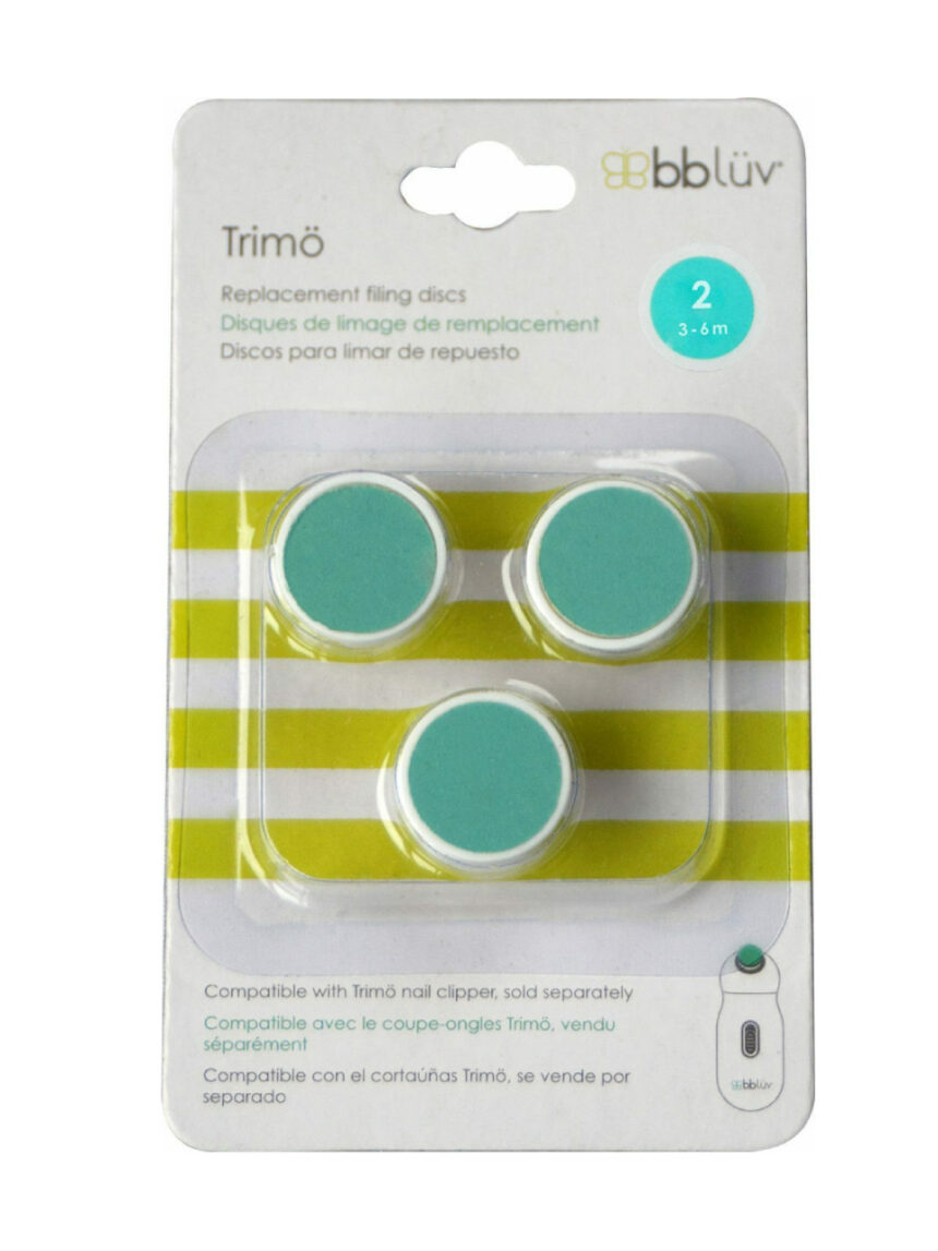 Bbluv βρεφικές λίμες trimo replacement filing discs step 2 (3-6m) 3 τμχ - Bbluv