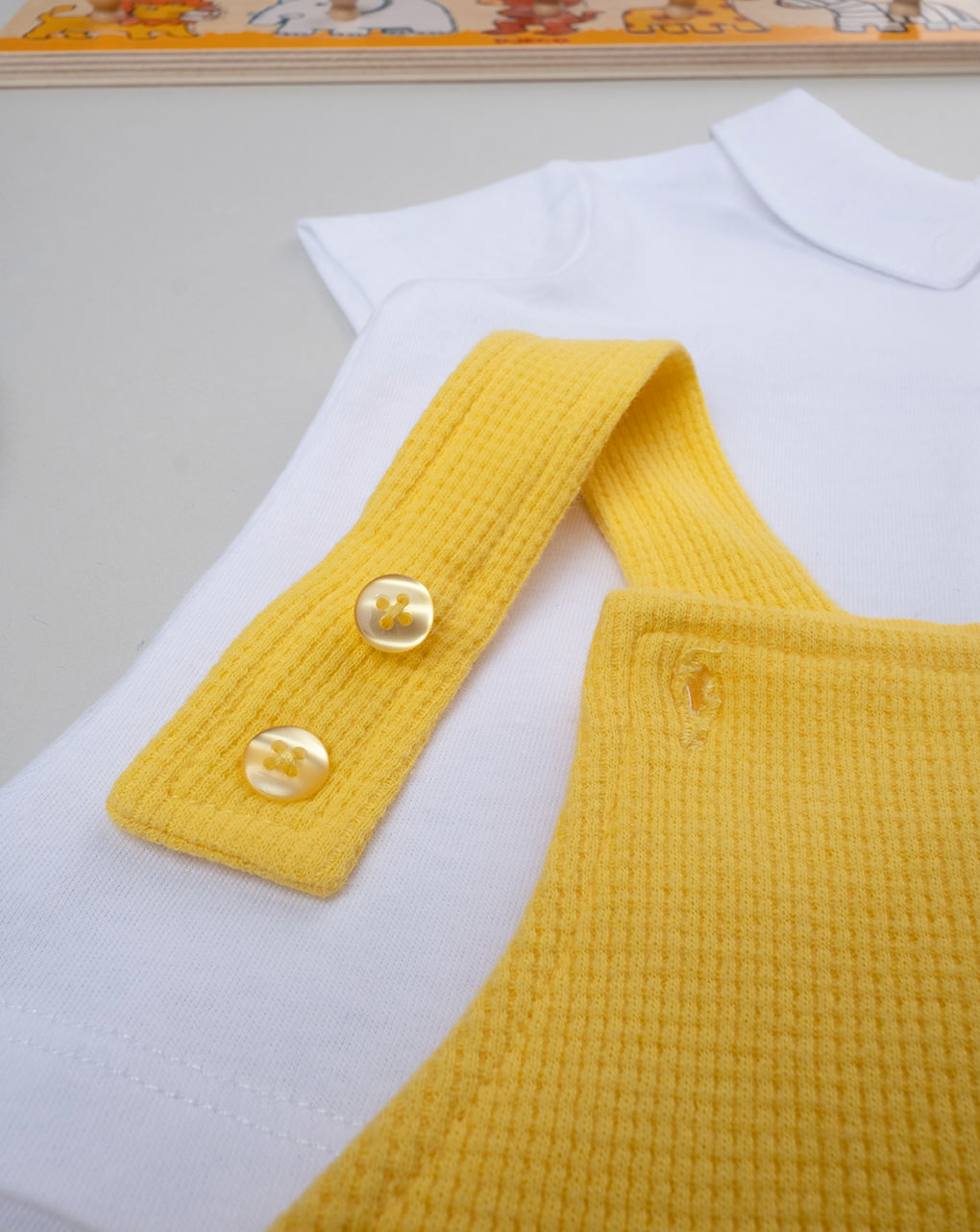 βρεφικό σετ t-shirt και σαλοπέτα με τιγράκι για αγόρι - Prénatal