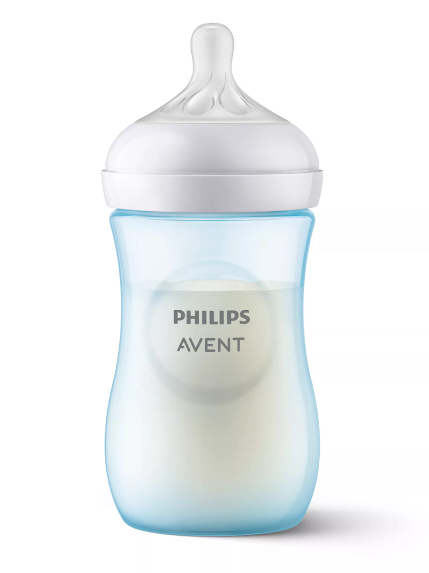 Avent μπιμπερό natural response 1m+ 260ml μπλε scy903/21 - Philips Avent