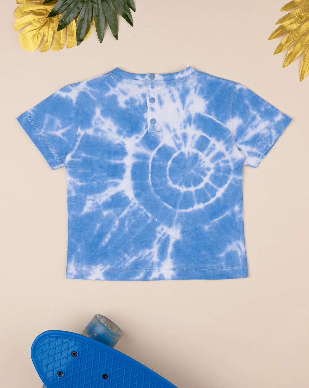 βρεφικό t-shirt tie&dye high five για αγόρι - Prénatal