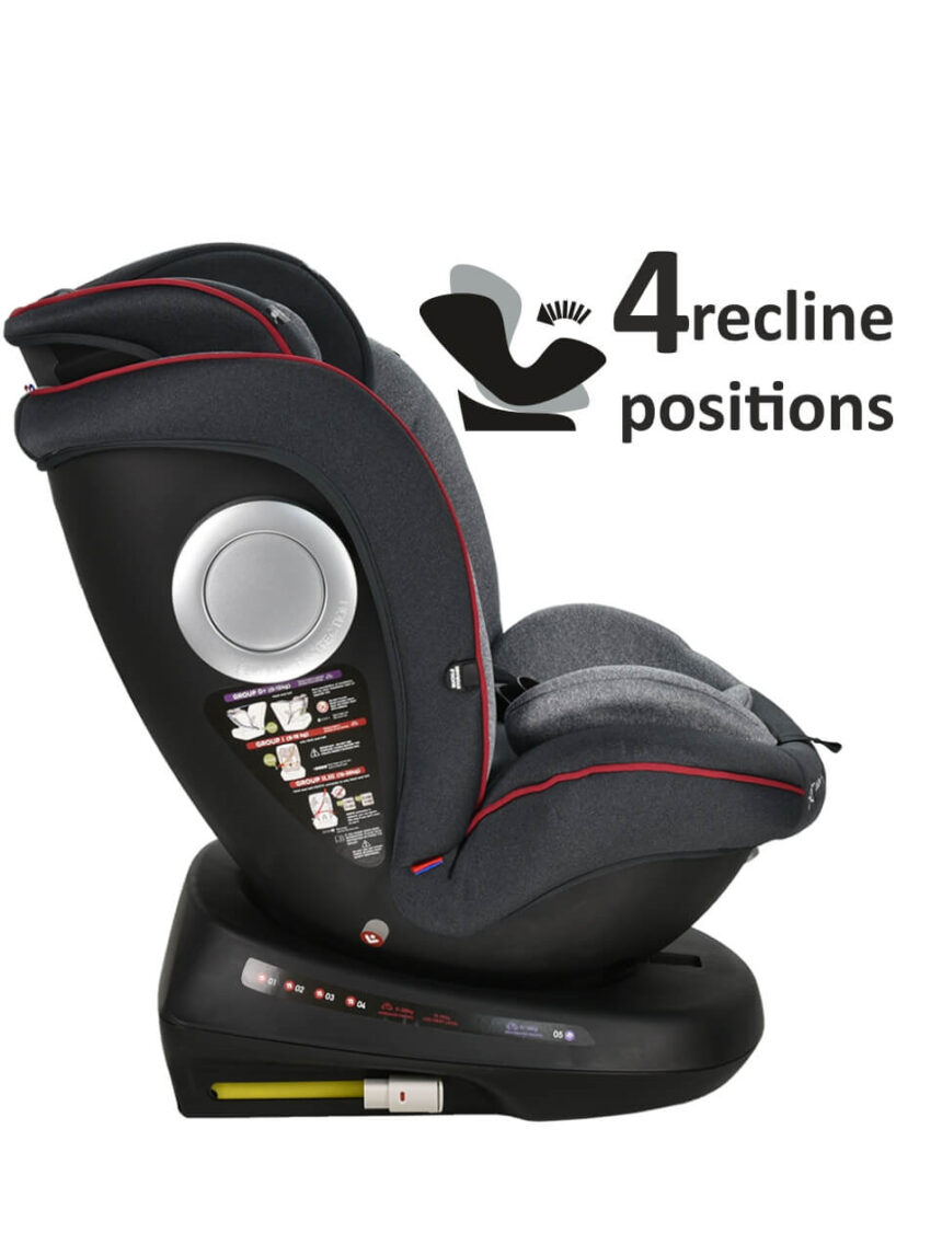 Bebe stars κάθισμα αυτοκινήτου levante plus isofix 360° red - Bebe Stars