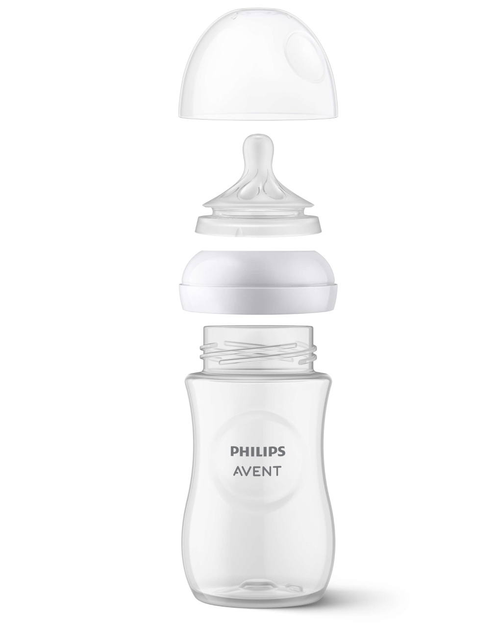 Avent θηλή μαλακής σιλικόνης natural response 1m+ scy963/02 - Philips Avent