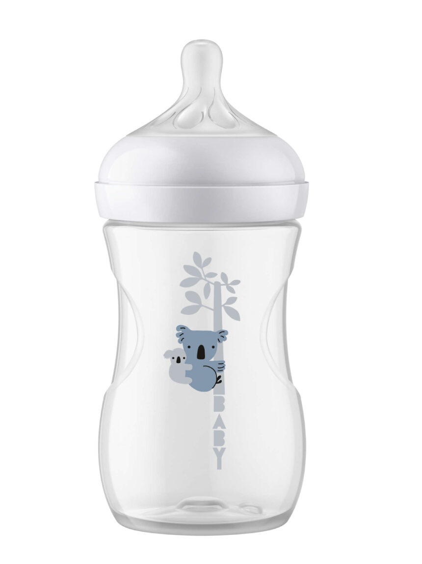 Philips avent natural response πλαστικό μπιμπερό 1m+ 260ml κοάλα 1τμχ scy903/67 - Philips Avent