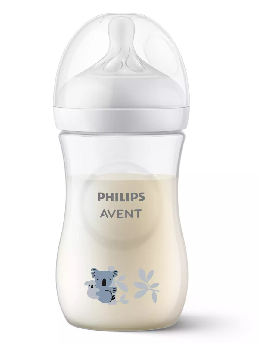 Philips avent natural response πλαστικό μπιμπερό 1m+ 260ml κοάλα 1τμχ scy903/67 - Philips Avent