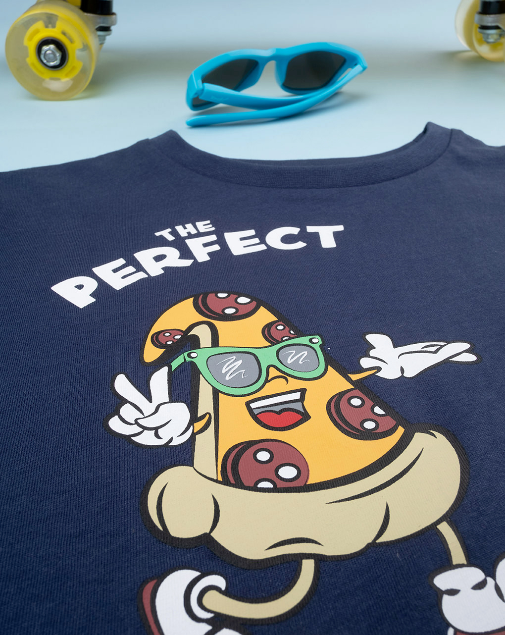 παιδικό t-shirt μπλε perfect match για αγόρι - Prénatal