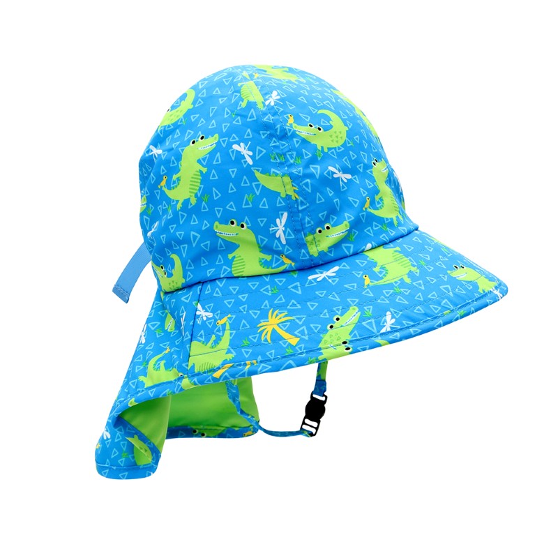 Zoocchini καπέλο λεγεωνάριου upf50 αλιγάτορας για αγόρι - Zoocchini