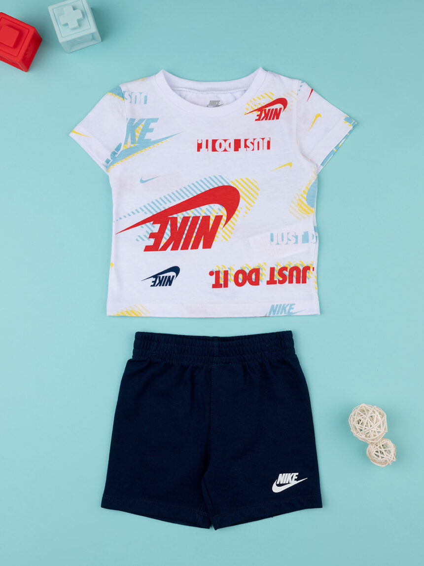 Nike αθλητικό σετ t-shirt και σορτσάκι 66k471-u90 για αγόρι - Nike