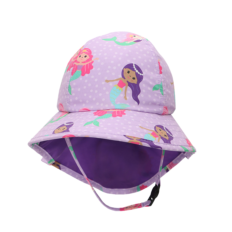 Zoocchini καπέλο λεγεωνάριου upf50 γοργόνα για κορίτσι - Zoocchini