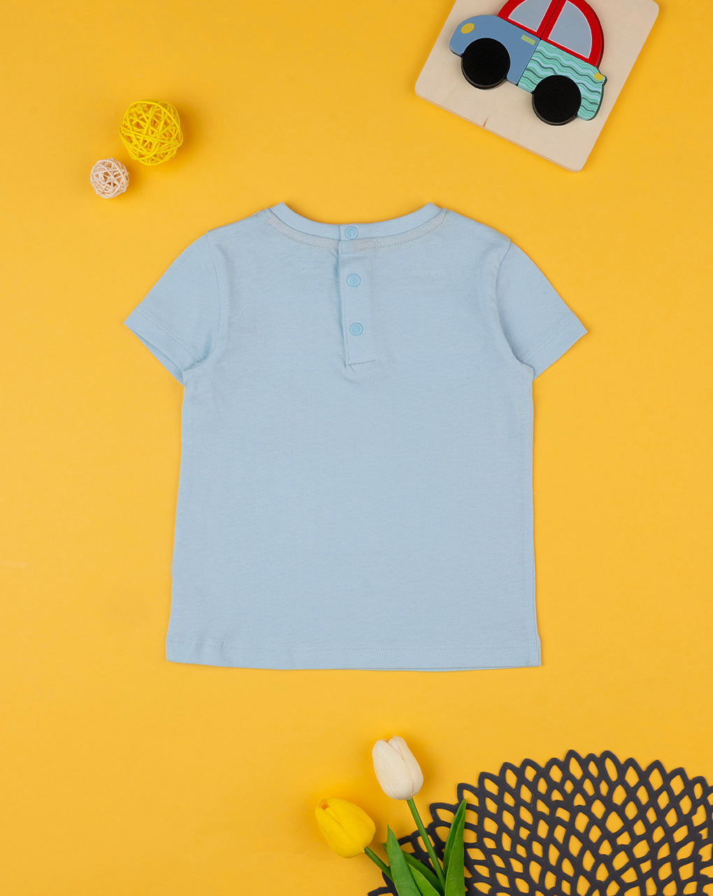 βρεφικό t-shirt γαλάζιο california για αγόρι - Prénatal