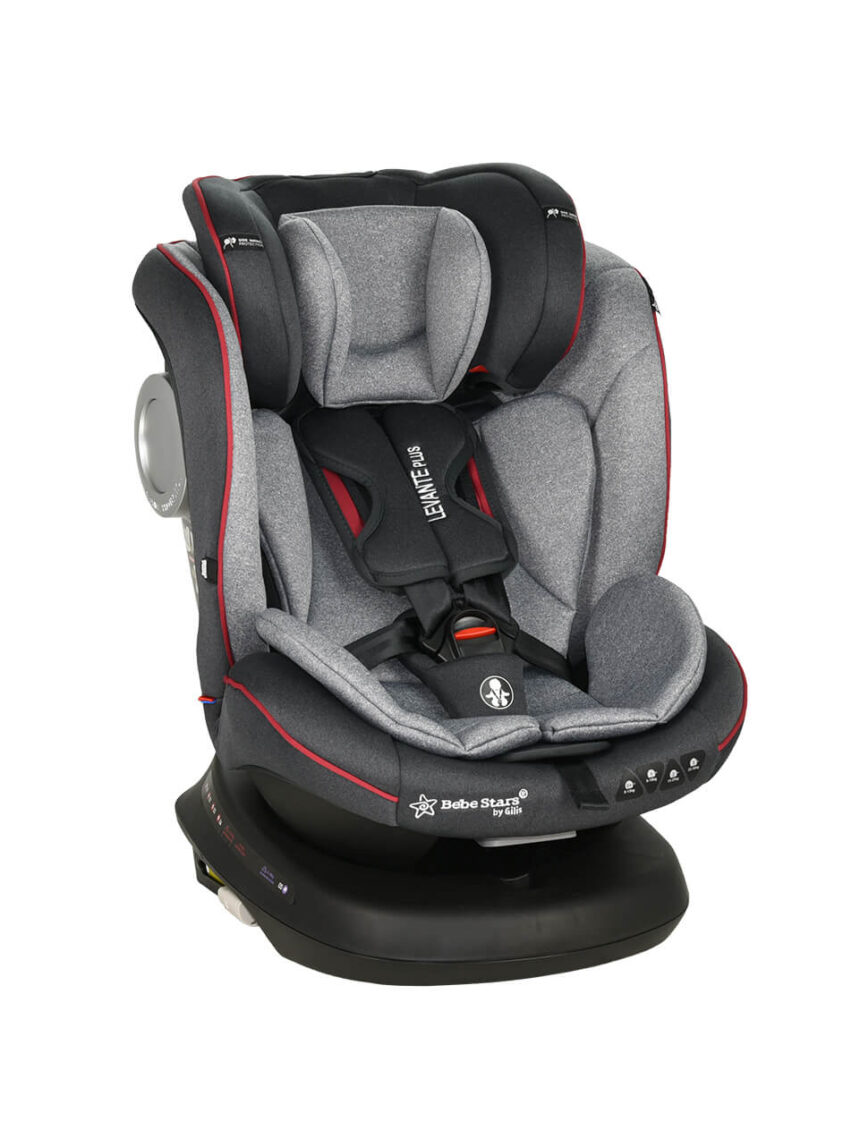 Bebe stars κάθισμα αυτοκινήτου levante plus isofix 360° red - Bebe Stars