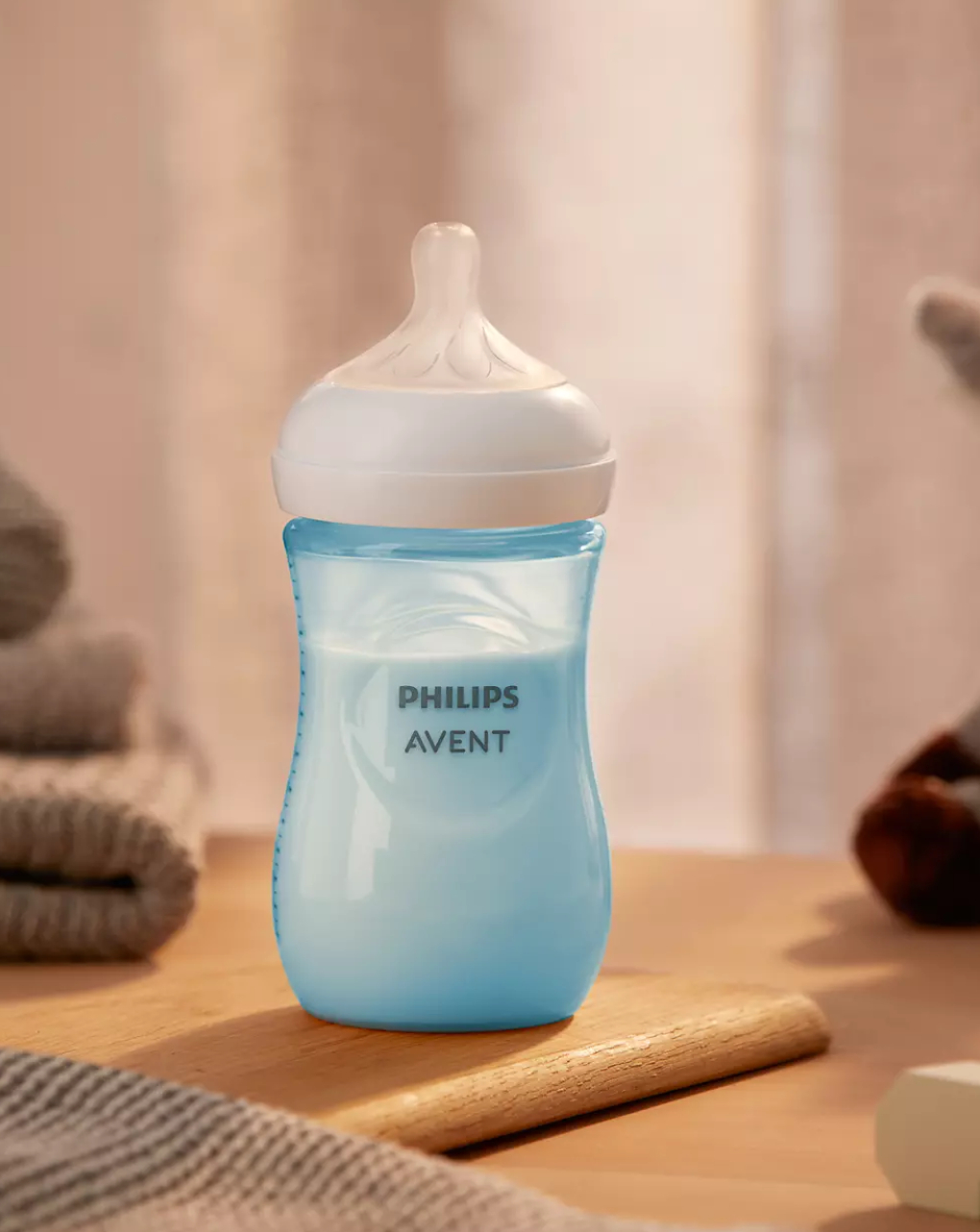 Avent μπιμπερό natural response 1m+ 260ml μπλε scy903/21 - Philips Avent