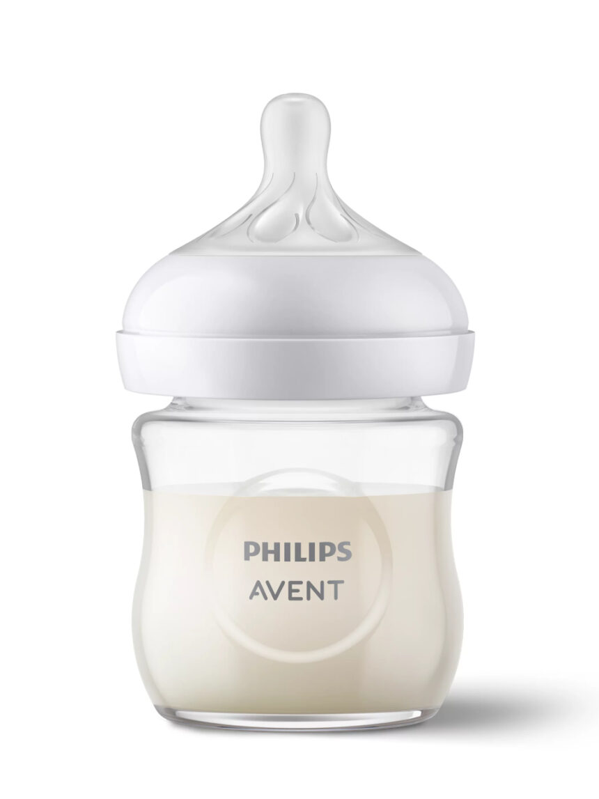 Avent μπιμπερό natural response 0m+ 120ml γυάλινο scy930/01 - Philips Avent