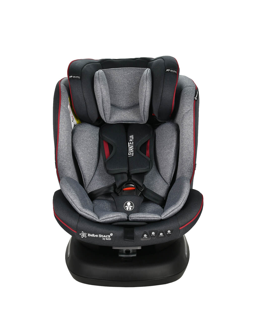 Bebe stars κάθισμα αυτοκινήτου levante plus isofix 360° red - Bebe Stars