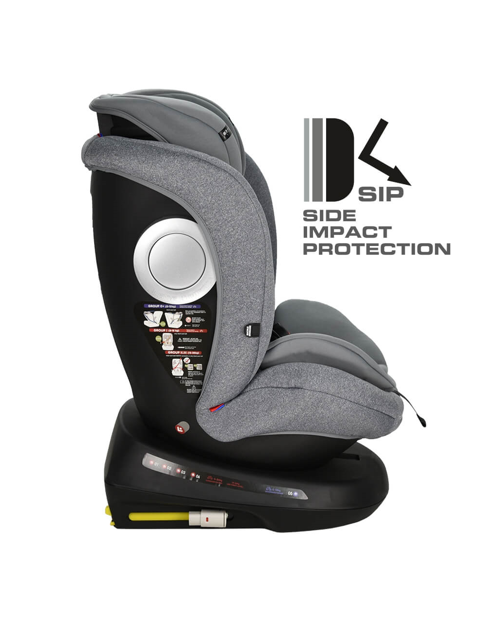 Bebe stars κάθισμα αυτοκινήτου levante plus isofix 360° grey - Bebe Stars