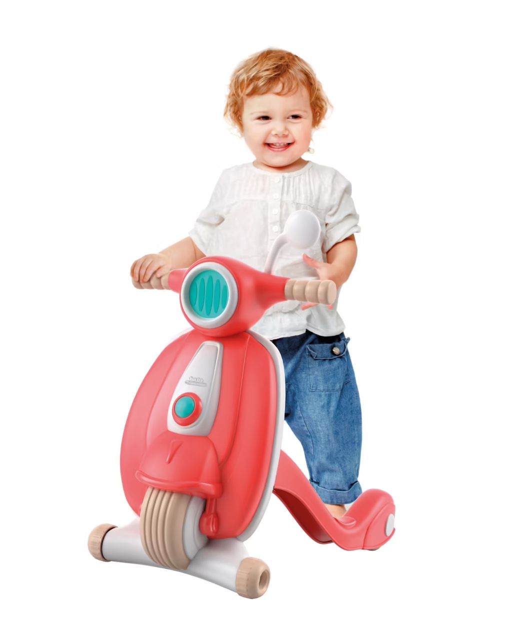 Baby clementoni βρεφικό παιχνίδι scooter από ανακυκλωμένα υλικά 1000-17403 - BABY CLEMENTONI